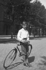 Erich mit Fahrrad