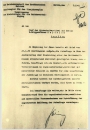 Faksimile des Schreibens Hermann Görings an Reinhard Heydrich: die Endlösung der Judenfrage