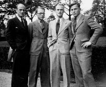 Ulli, Bubi, Erich und Eppi
