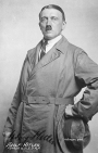 Porträt Adolf Hitler mit Unterschrift Hitlers