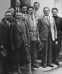 Gruppenfoto mit führenden Politikern der NSDAP