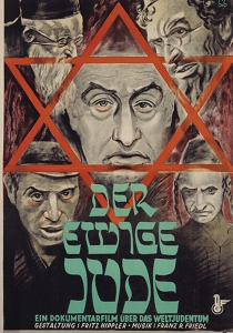 Plakat zum antisemitischen nationalsozialistischen Film "Der ewige Jude"