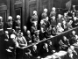 Nürnberger Prozess 1946: Die Anklagebank mit den Hauptangeklagten
