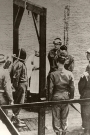 Kriegsverbrecher werden gehängt: KZ-Leiter Karl Schöpperle wurde am 12. November 1948 als Kriegsverbrecher gehängt