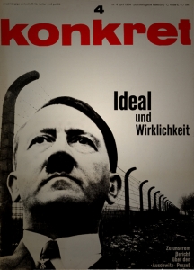 Magazin "Konkret" Nr. 4 mit einem Bericht über den Auschwitzprozess