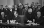 Bundeskanzler Willy Brandt und Außenminister Walter Scheel in Polen: Unterzeichnung des deutsch-polnischen Vertrages in Warschau