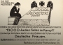 Flugblatt des Reichsbundes jüdischer Frontsoldaten