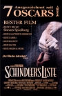 Plakat zum US-Film Schindlers Liste über den Fabrikanten Oscar Schindler